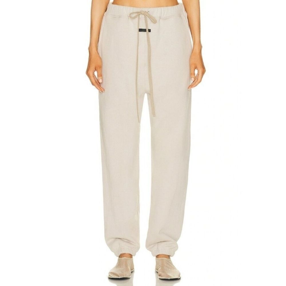 Essentials Fear Of God Women's Light Beige Sweat Jogger Pants